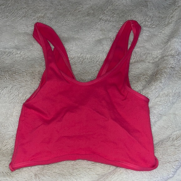 Pink ,small ,cropped ,tied in front - Picture 2 of 2